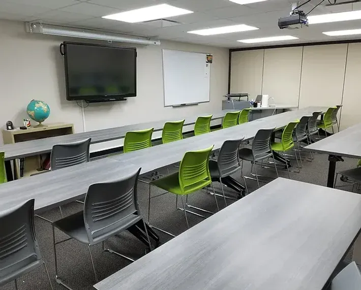 Renovated classroom at Literacy Green Bay